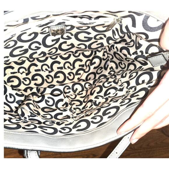 Guess Silver Tote Bag - Picture 4 of 5